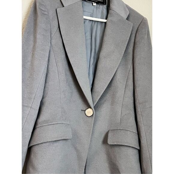 Jean Louis Scherrer Couture Size 40 wool  Blazer Jacket Made in Paris - Picture 2 of 5